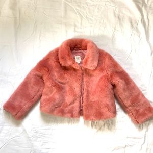 Fur Pink Coat for Girls